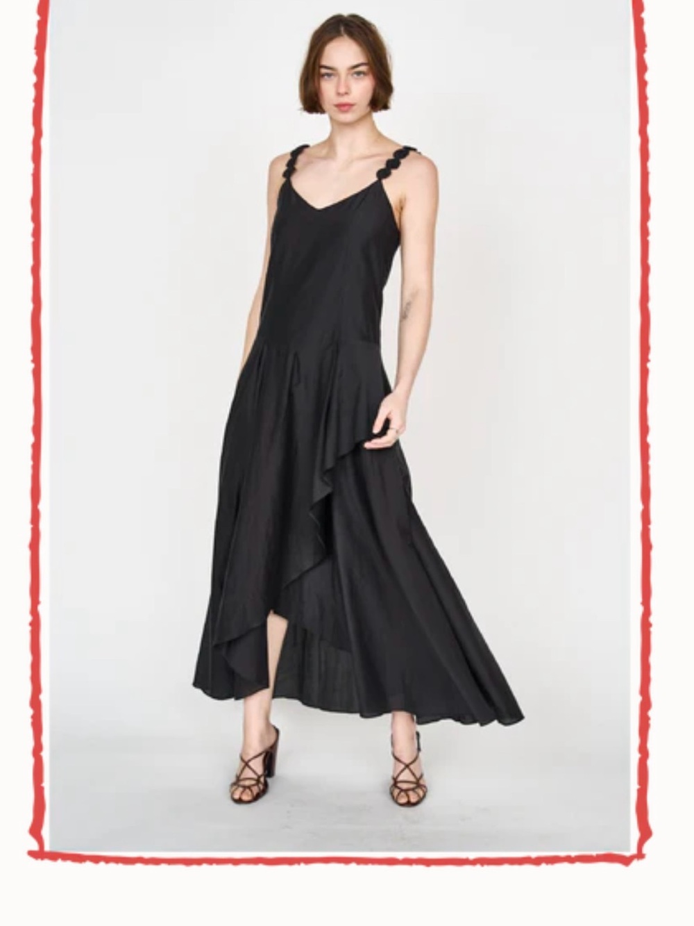 Mirth Black Sleeveless singapore Maxi Dress - Elegant Women's Dress